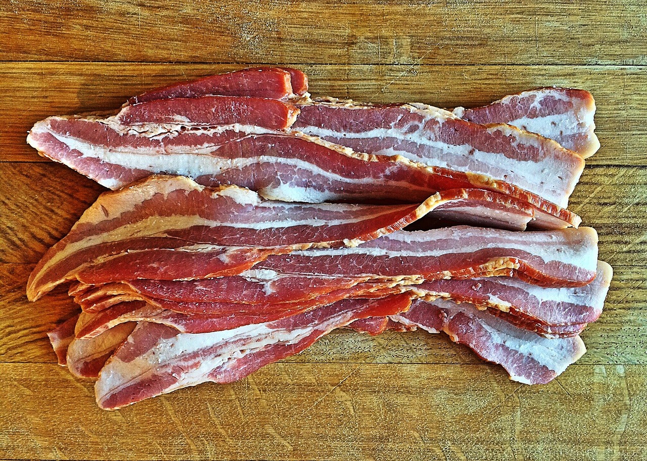 bacon meat pork food bacon bacon 1323412