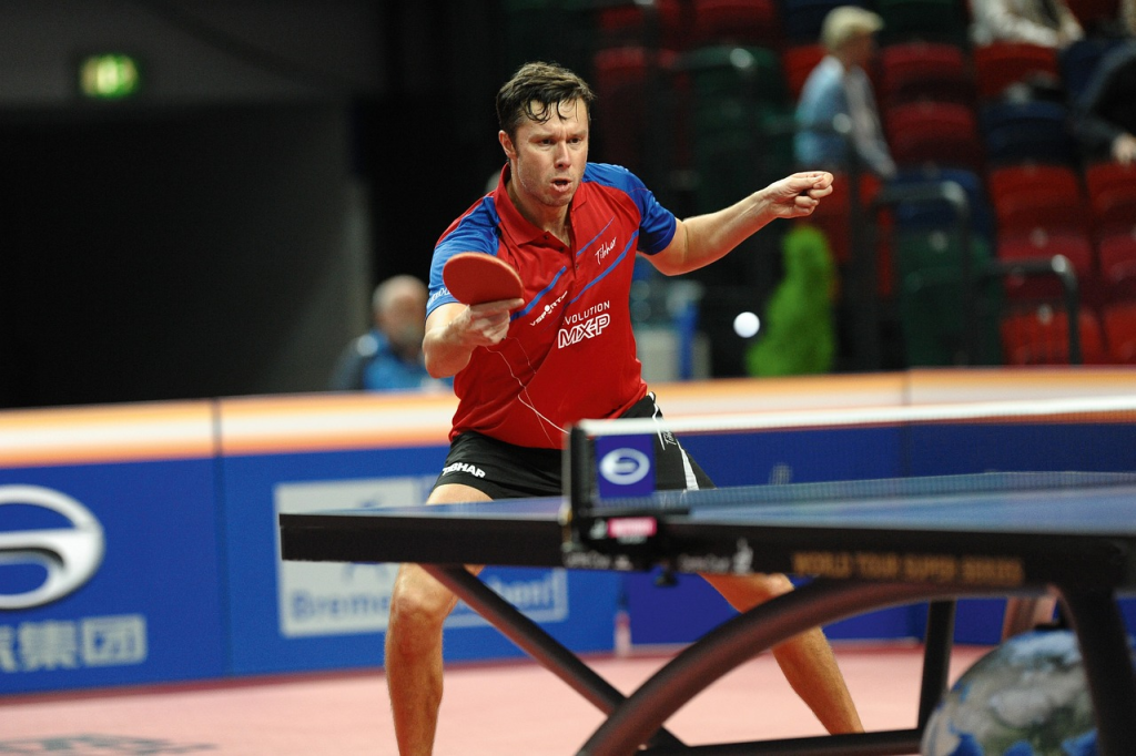 what sport uses coordination table tennis