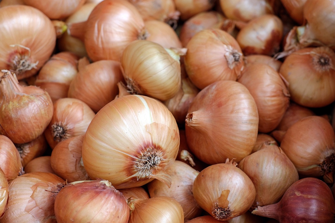 onions vegetables white onions food 1397037